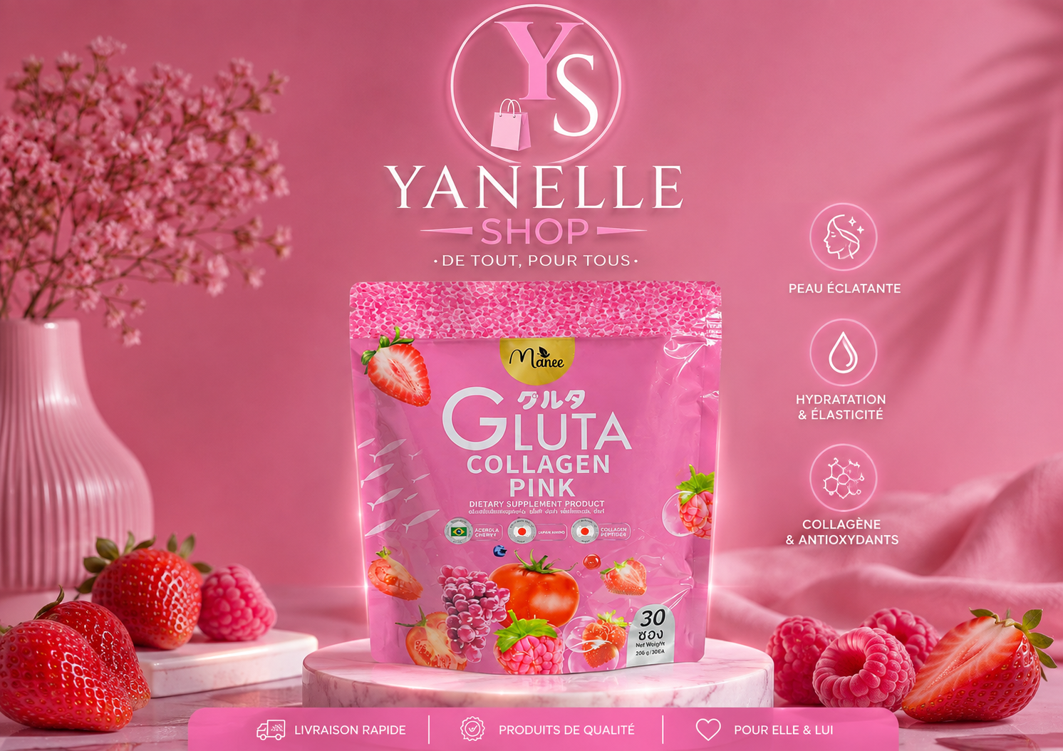 GLUTA COLLAGEN PINK